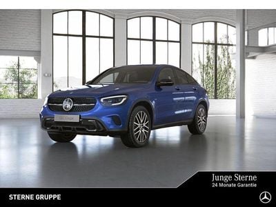 Gebraucht Mercedes GLC300e Exclusive 194 PS (142 kW) 2021 Brillantblau Coupé