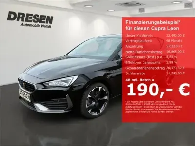 Gebraucht Cupra Leon 204 PS (150 kW) 2022 Schwarz Limousine