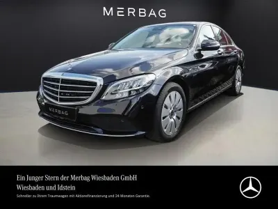 Gebraucht Mercedes C300e Business 211 PS (155 kW) 2021 Schwarz Limousine