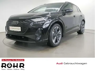 Gebraucht Audi Q4 e-tron S-Line 150 kW (204 PS) 2023 Mythosschwarz metallic SUV