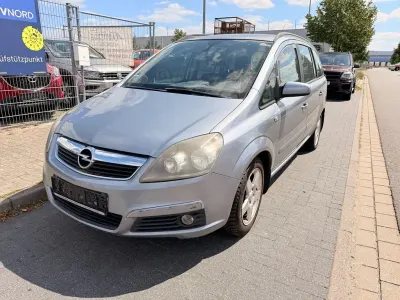 Gebraucht Opel Zafira Edition 150 PS (110 kW) 2006 Silber Van / Kleinbus