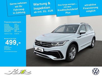 Gebraucht VW Tiguan R-line 200 PS (147 kW) 2022 Weiß SUV