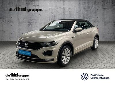 Gebraucht VW T-Roc Cabriolet R-line 150 PS (110 kW) 2021 Silber Cabrio