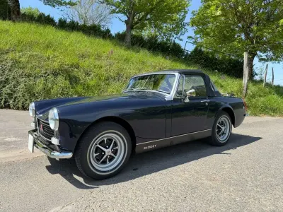 Occasion MG Midget 60 ch (44 kW) 1973 Bleue Cabriolet