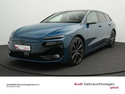 Brugt Audi A6 e-tron S-Line 210 kW (286 HK) 2025 Blå Stationcar