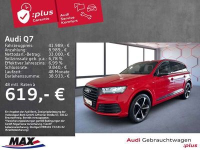 gebraucht Audi Q7 3.0 TDI QUATT S LINE 7 SITZE AHK+KAMERA+NACHT