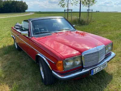 Gebraucht Mercedes 230 105 PS (77 kW) 1980 Rot Cabrio