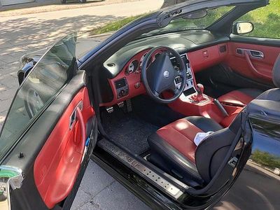 Gebraucht Mercedes SLK200 163 PS (119 kW) 2003 Schwarz Cabrio