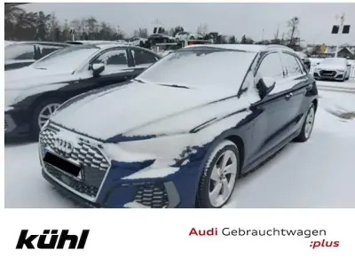 Brugt Audi A3 S-Line 116 HK (85 kW) 2022 Blå Sedan