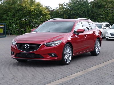 Gebraucht Mazda 6 Sports-Line 175 PS (128 kW) 2014 Rot metallic Kombi