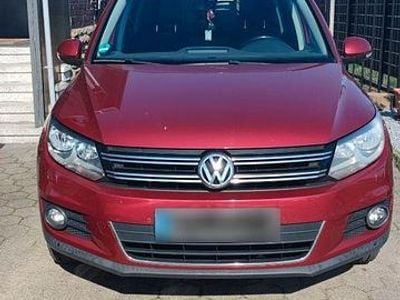 Usata VW Tiguan Exclusive 150 CV (110 kW) 2014 Rosso SUV