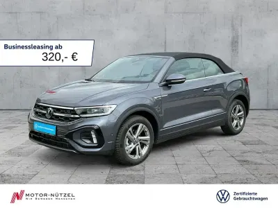 Gebraucht VW T-Roc Cabriolet R-line 150 PS (110 kW) 2025 Rauchgrau metallic Cabrio