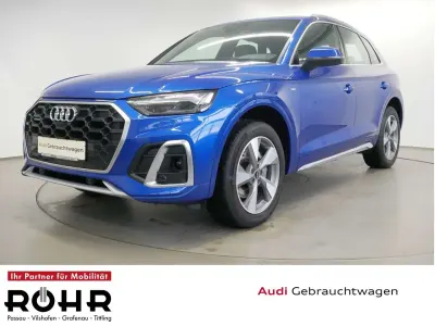 Gebraucht Audi Q5 S-Line 204 PS (150 kW) 2022 Sepangblau perleffekt SUV