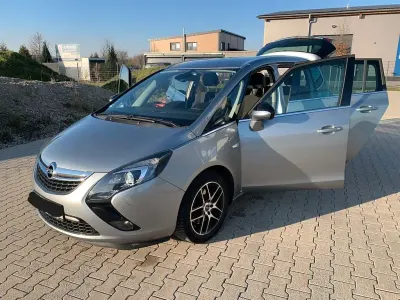 Gebraucht Opel Zafira Tourer Eco 170 PS (125 kW) 2015 Silber Van / Kleinbus