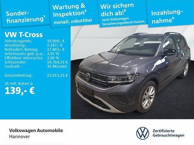 Gebraucht VW T-Cross Goal 95 PS (69 kW) 2025 SUV