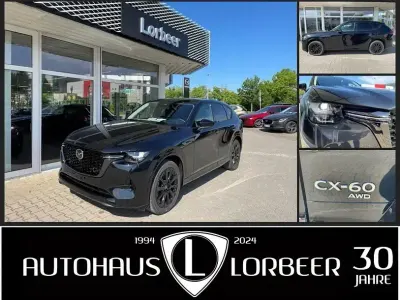 Neu Mazda CX-60 Homura-Line 254 PS (186 kW) 2025 Schwarz SUV