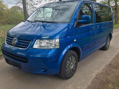 Second-hand VW T5 131 CP (96 kW) 2003 Albastru Van