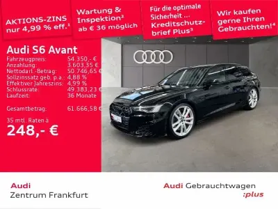 Gebraucht Audi S6 Sport 344 PS (253 kW) 2024 Mythosschwarz metallic Kombi