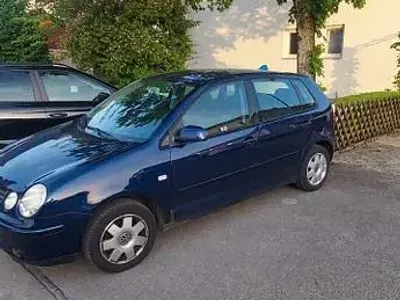 Gebraucht VW Polo Highline 75 PS (55 kW) 2004 Blau Kleinwagen