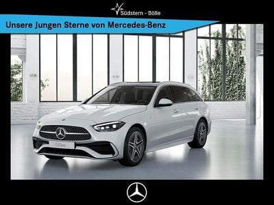 Weiß Gebraucht 2025 Mercedes C300e AMG Limousine | 48.880 € (Fairer Preis)