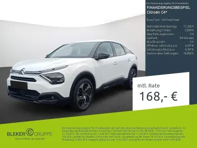 Używany Citroën C4 Feel 131 KM (96 kW) 2023 Biały Sedan/Limuzyna