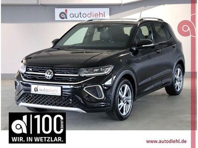 Gebraucht VW T-Cross R-line 116 PS (85 kW) 2024 Schwarz SUV