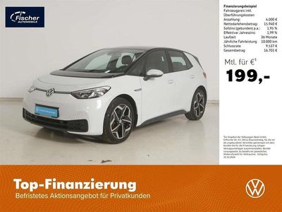 Gebraucht VW ID.3 Pro 106 kW (145 PS) 2022 Weiss Kleinwagen