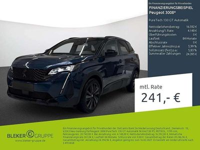 Gebraucht Peugeot 3008 GT 177 PS (130 kW) 2023 Celebes blau SUV