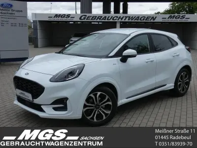 Gebraucht Ford Puma ST-Line 125 PS (91 kW) 2022 Frostweiß SUV