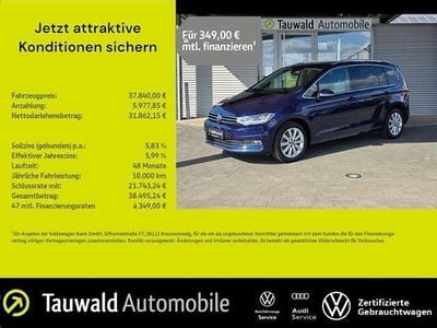 Blau Gebraucht 2024 VW Touran Highline Van / Kleinbus | 37.840 € (Etwas zu teuer)