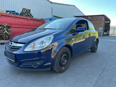Gebraucht Opel Corsa 60 PS (44 kW) 2009 Blau Kleinwagen