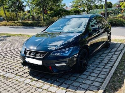 Usado Seat Leon ST FR 179 HP (131 kW) 2018 Preto Carrinha