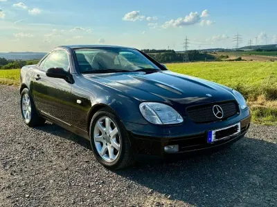Gebraucht Mercedes SLK200 136 PS (100 kW) 1999 Schwarz Cabrio