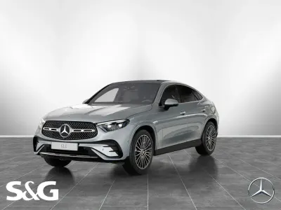 Brugt Mercedes GLC450 AMG 367 HK (269 kW) 2025 Sølv Coupe