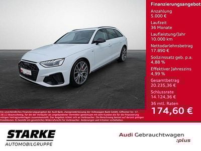 Gletscherweiß metallic Gebraucht 2022 Audi A4 S-Line Kombi | 22.890 € (Superpreis)