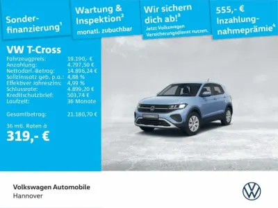 Używany VW T-Cross Basis 95 KM (69 kW) 2025 Niebieski SUV