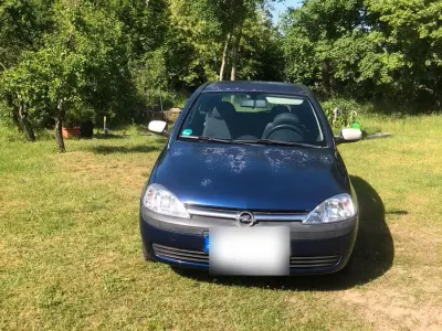 Używany Opel Corsa Njoy 75 KM (55 kW) 2002 Niebieski Hatchback