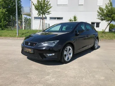 Usata Seat Leon FR 150 CV (110 kW) 2016 Nero Berlina