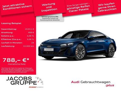 Ascariblau metallic Gebraucht 2024 Audi e-tron GT quattro Ambiente Limousine | 92.980 € (Teuer)