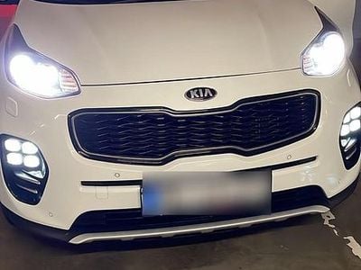 Gebraucht Kia Sportage GT-Line 185 PS (136 kW) 2016 Weiß SUV