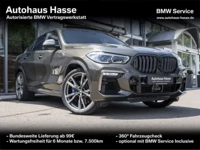 Gebraucht BMW X6 M50 Shadowline 530 PS (389 kW) 2020 Weiß SUV