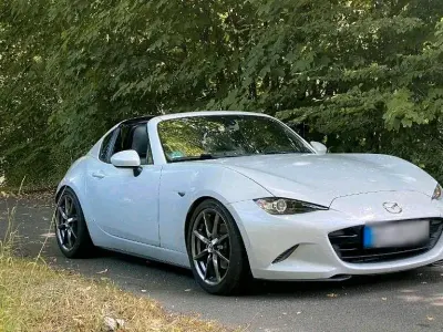 Usata Mazda MX5 Sports-Line 160 CV (117 kW) 2017 Bianco Cabrio