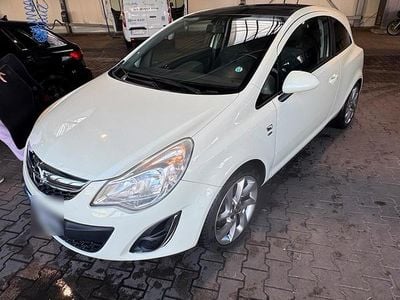 Gebraucht Opel Corsa Eco 70 PS (51 kW) 2011 Weiß Kleinwagen