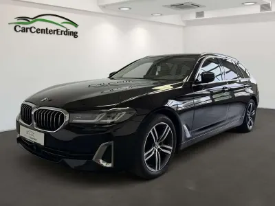 Gebraucht BMW 520 190 PS (139 kW) 2021 Schwarz ii/bonnet fluid black Kombi