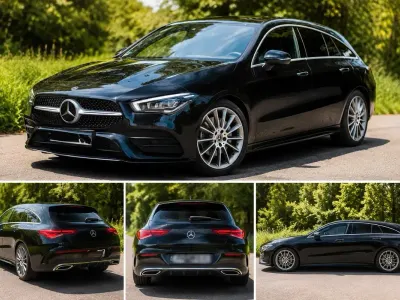 Gebraucht Mercedes CLA200 Shooting Brake 150 PS (110 kW) 2020 Schwarz Kombi
