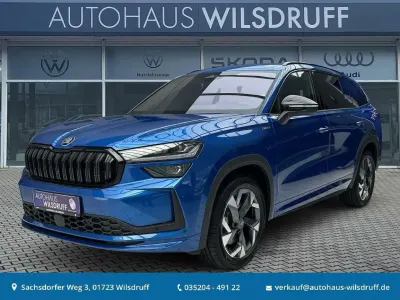 Neu Skoda Kodiaq SportLine 150 PS (110 kW) 2026 Race blau met. 8x8x SUV