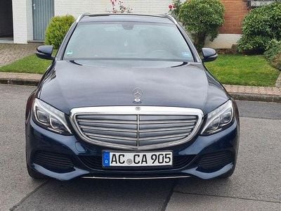 Gebraucht Mercedes C250 Exclusive 204 PS (150 kW) 2015 Blau Kombi