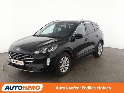 Gebraucht Ford Kuga Titanium 120 PS (88 kW) 2021 Schwarz SUV