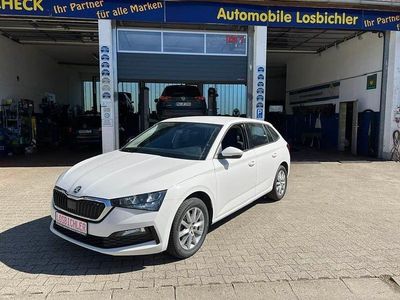 Gebraucht Skoda Scala Ambition 110 PS (80 kW) 2022 Weiß Kleinwagen