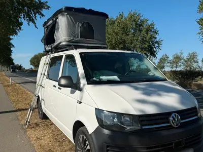 Gebraucht VW T6 150 PS (110 kW) 2018 Weiß Van
